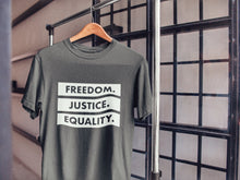 Load image into Gallery viewer, “DEMANDS" TEE (BLACK)