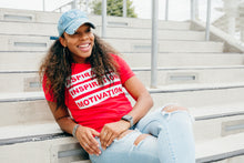 Load image into Gallery viewer, ASPIRATION. INSPIRATION.MOTIVATION (RED)